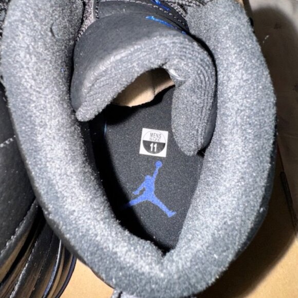 NWB - Men's - Air Jordan 12 Retro - Black Game Royal - Size 11US - Picture 4 of 16